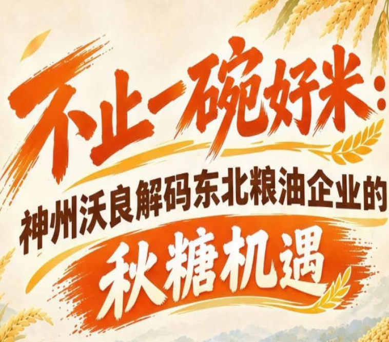 东北粮企抢抓秋糖风口 神州沃良深度解读市场红利密码